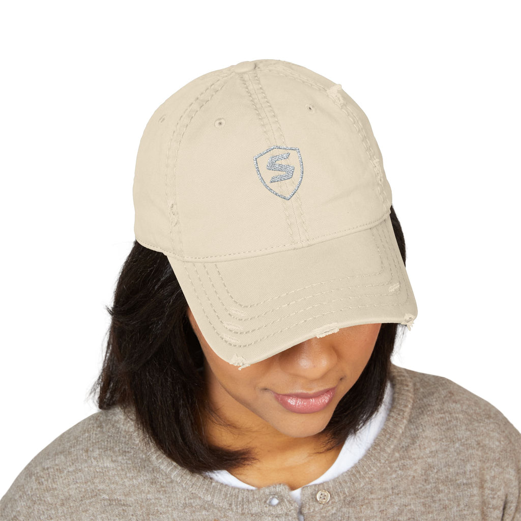 ShePower™ Distressed Cap (Embroidery)