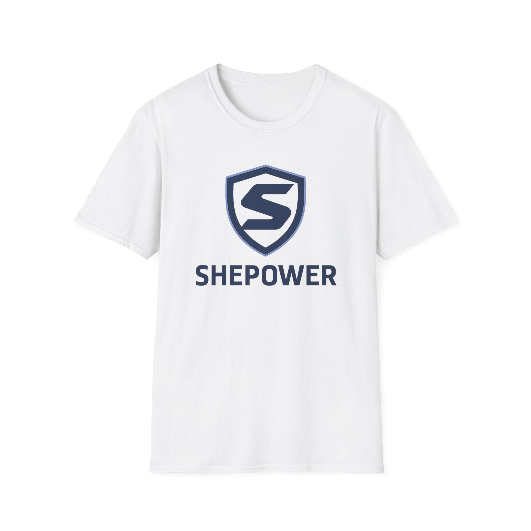 ShePower Shield T-Shirt — Empowerment Logo Tee