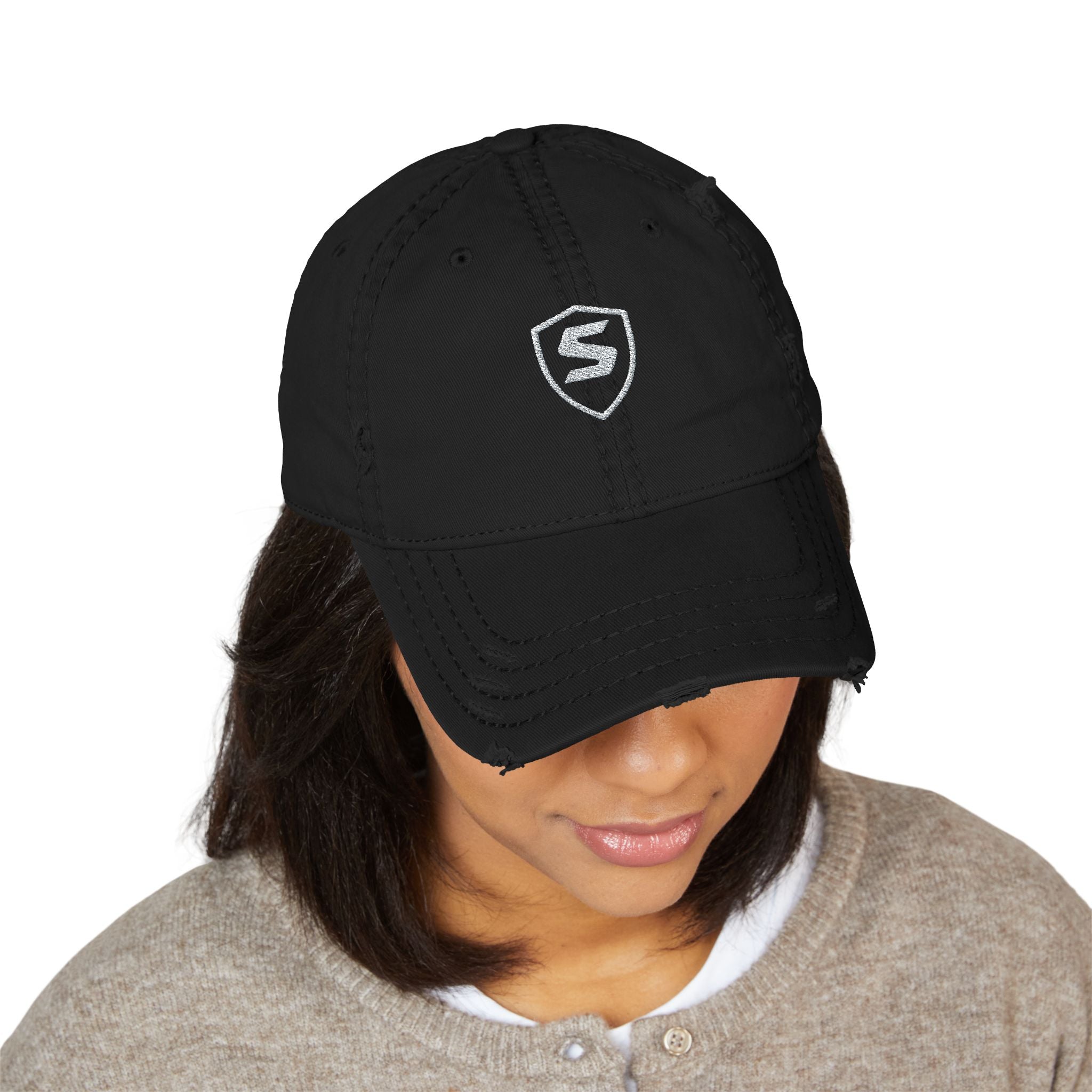 ShePower™ Distressed Cap (Embroidery)