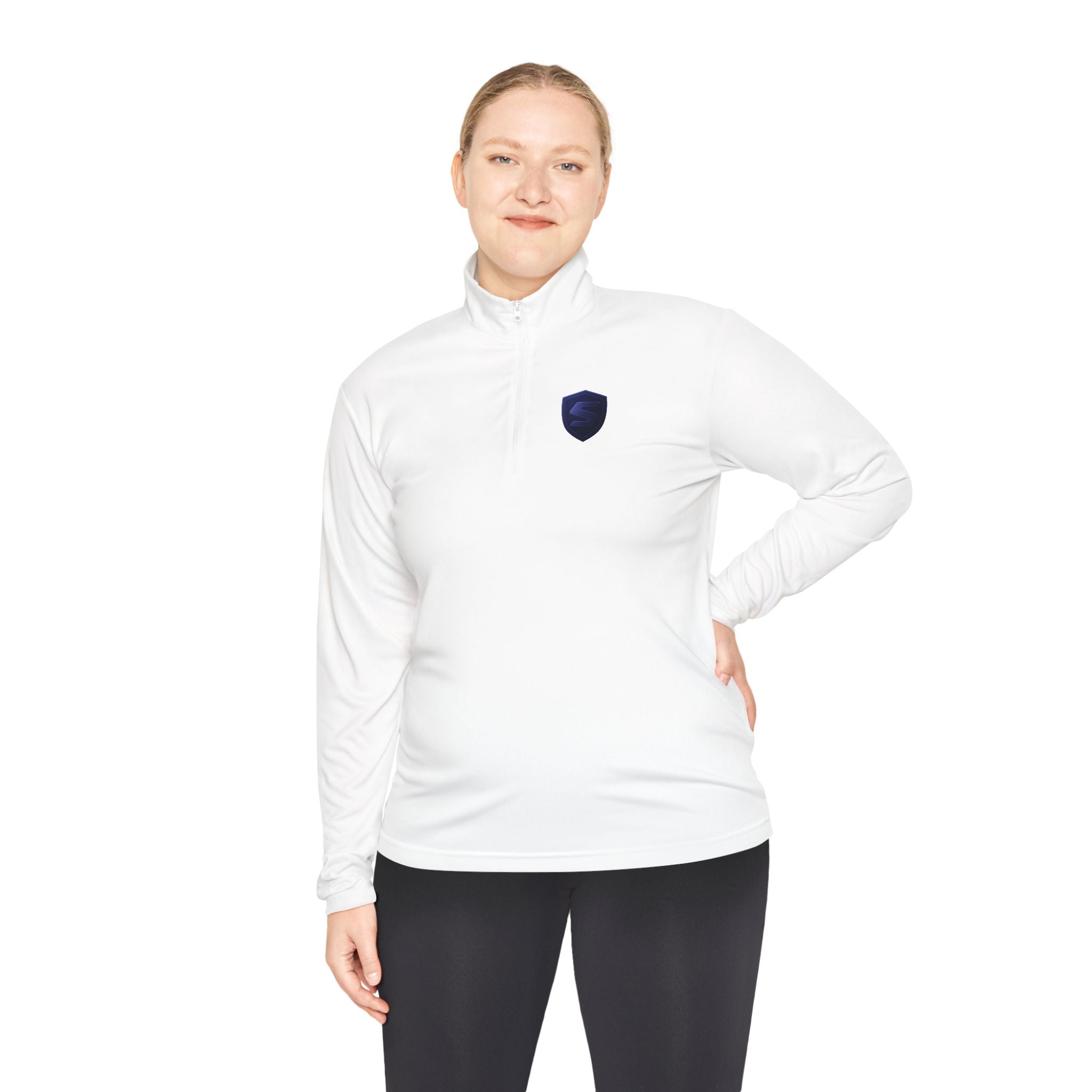 ShePower™ Cozy Quarter-Zip Pullover