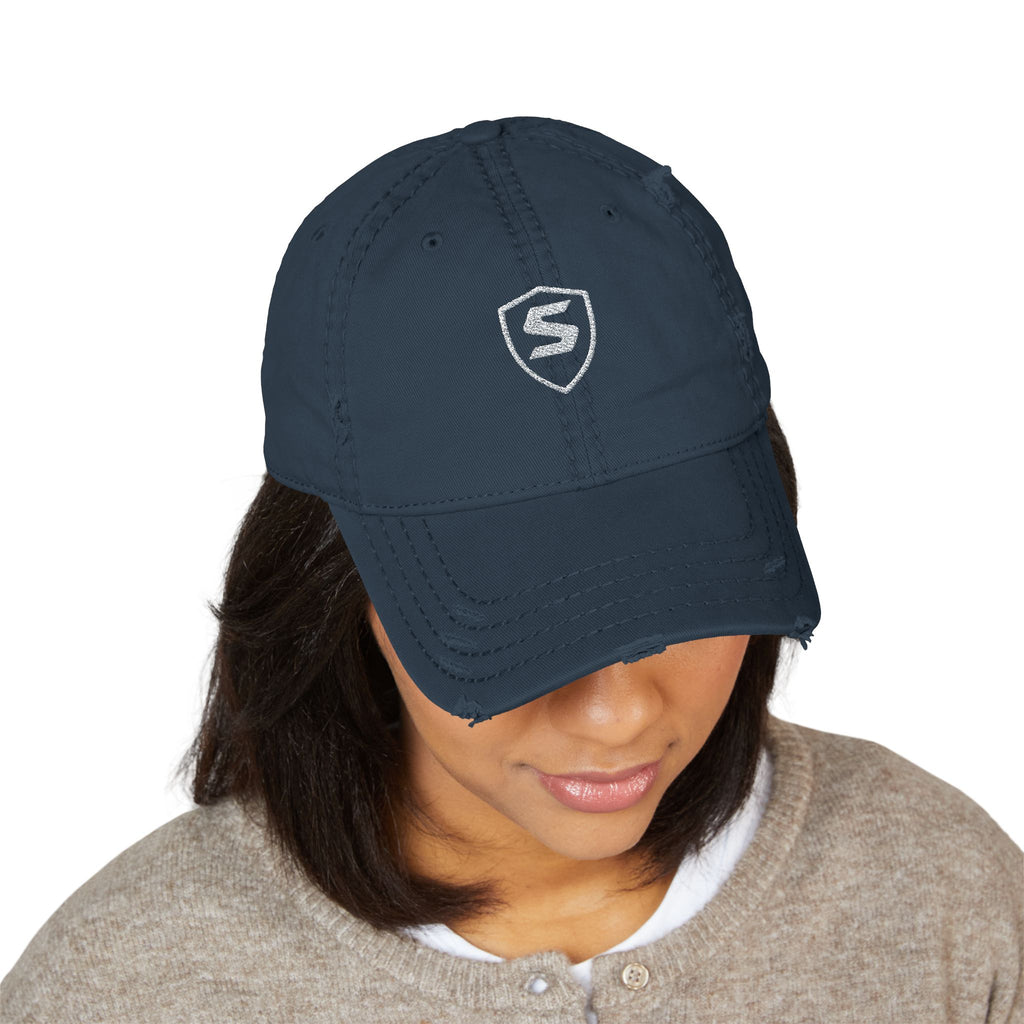 ShePower™ Distressed Cap (Embroidery)