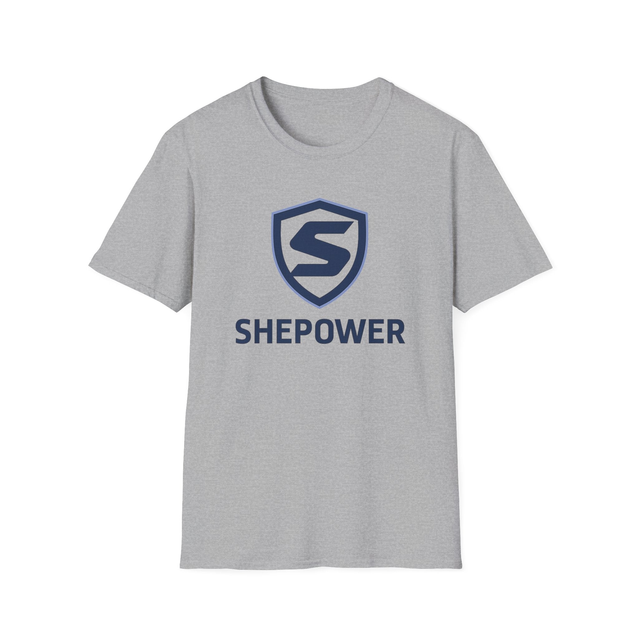 ShePower Shield T-Shirt — Empowerment Logo Tee