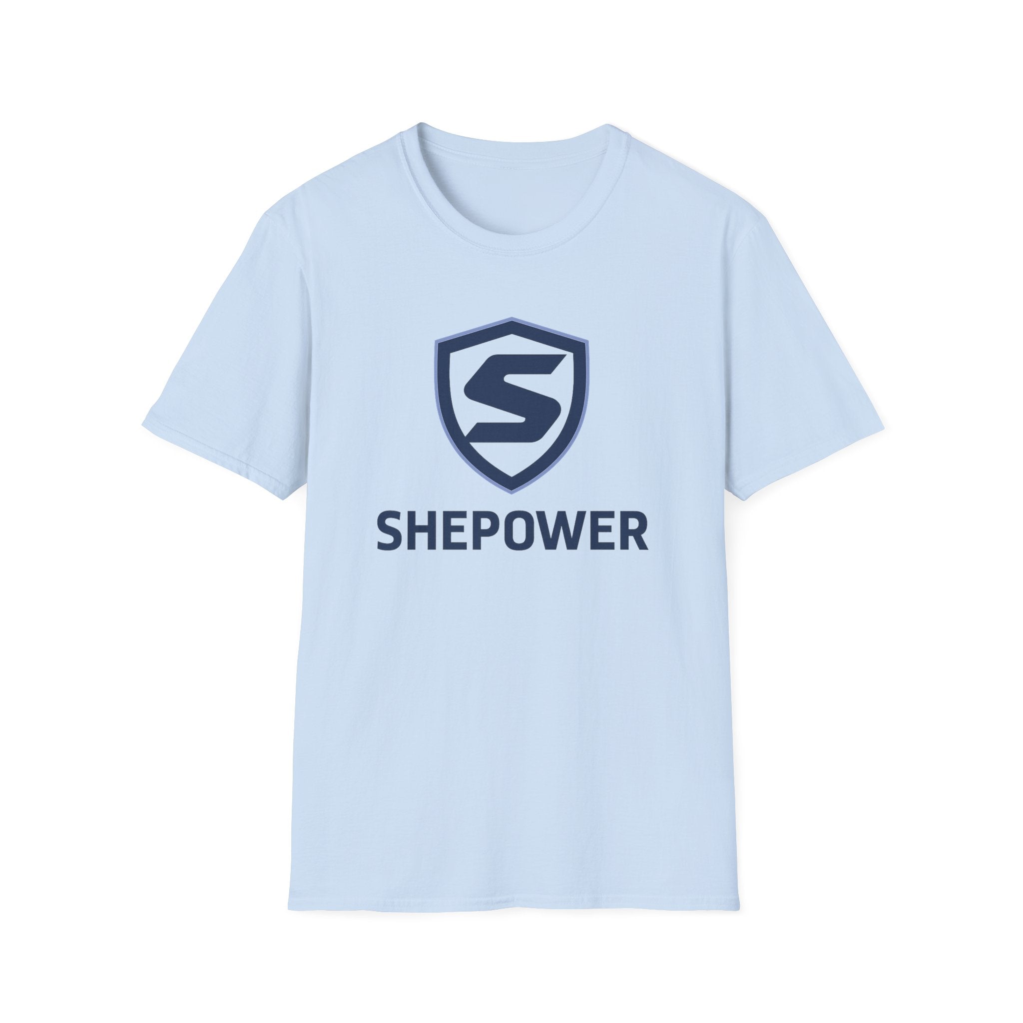 ShePower Shield T-Shirt — Empowerment Logo Tee