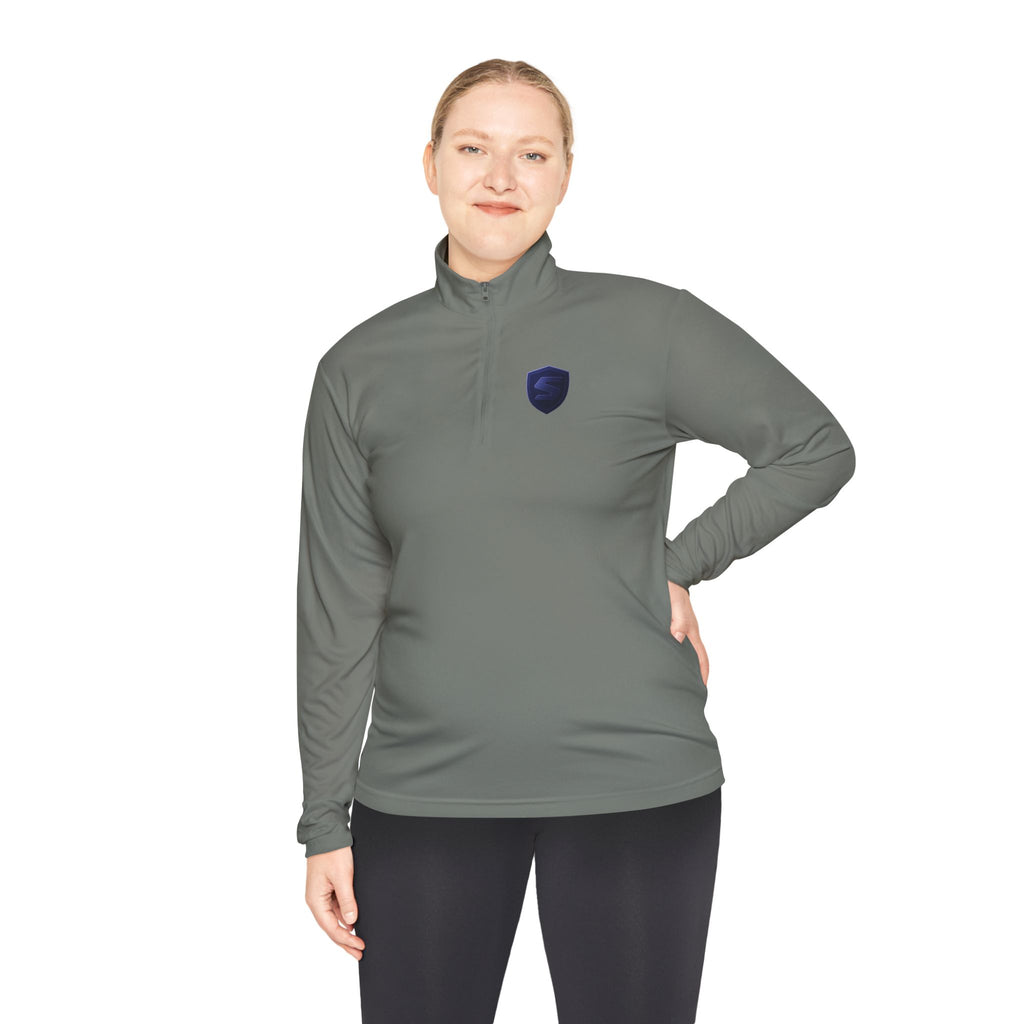 ShePower™ Cozy Quarter-Zip Pullover