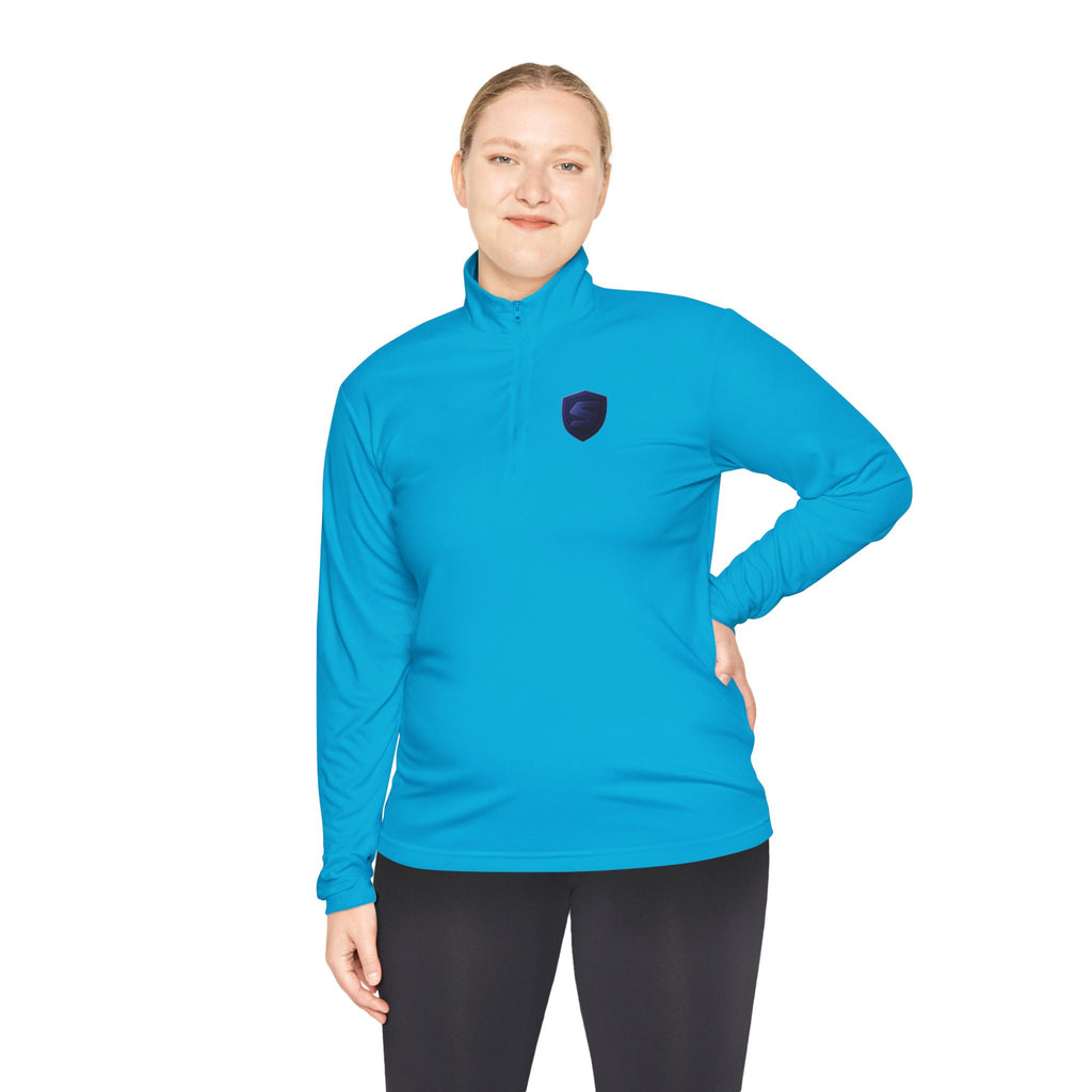 ShePower™ Cozy Quarter-Zip Pullover